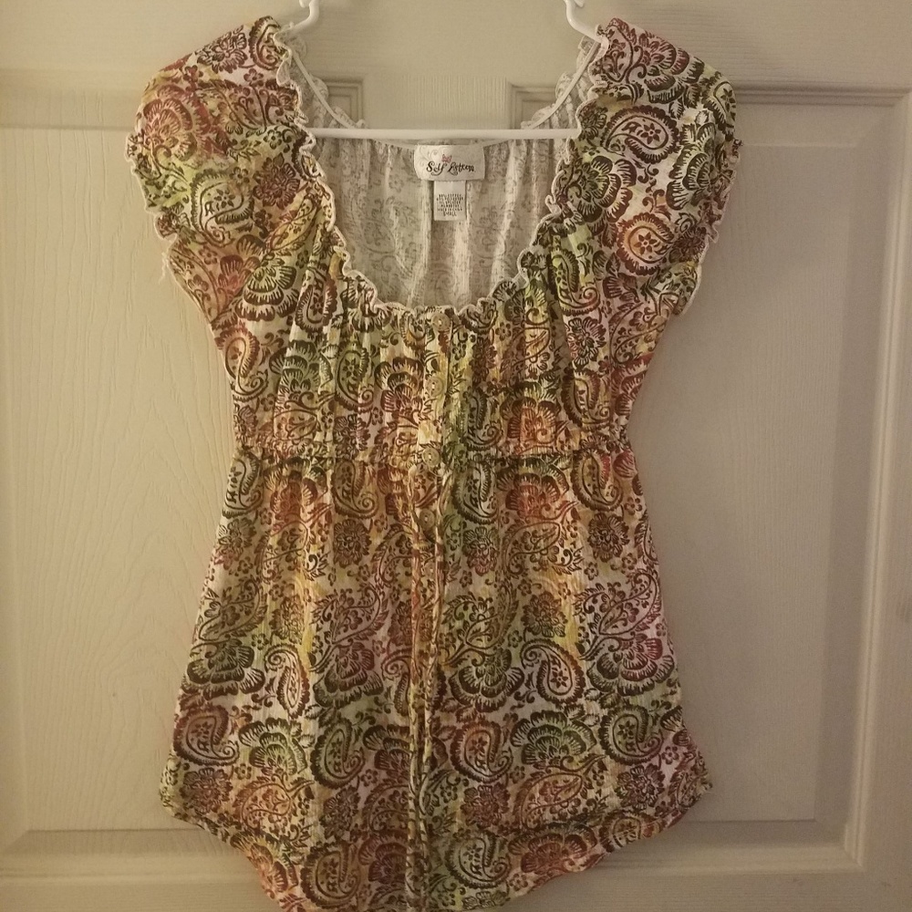 Pretty paisley blouse